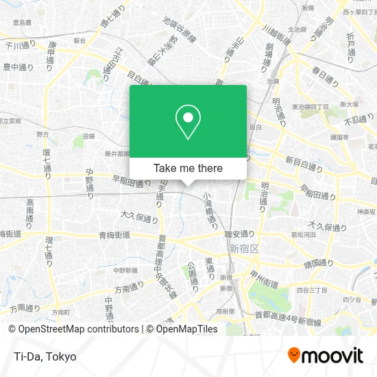 Ti-Da map