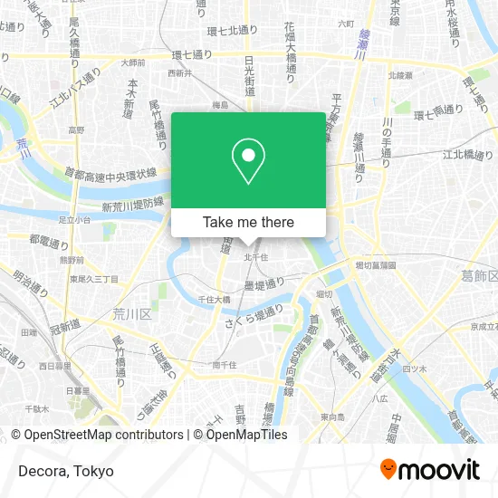 Decora map