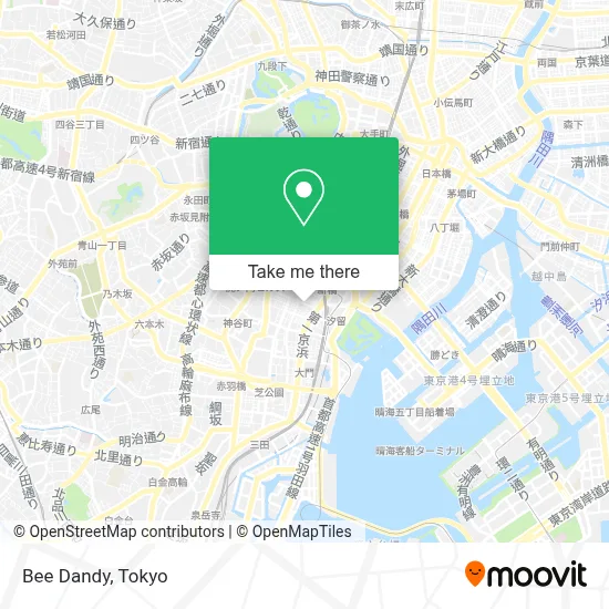 Bee Dandy map