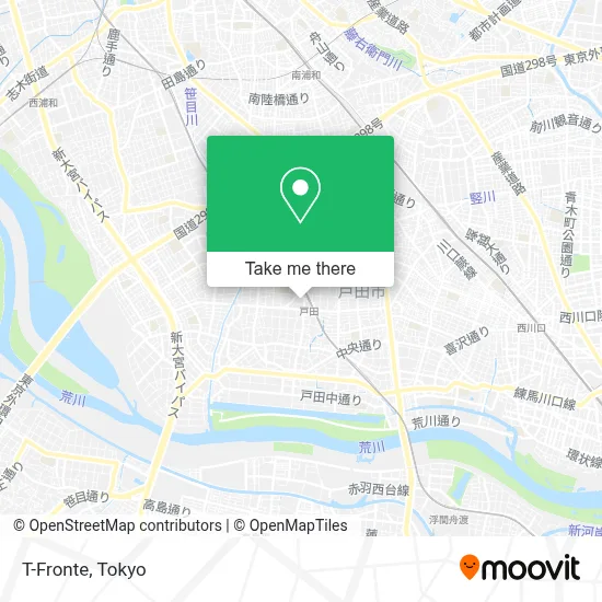 T-Fronte map