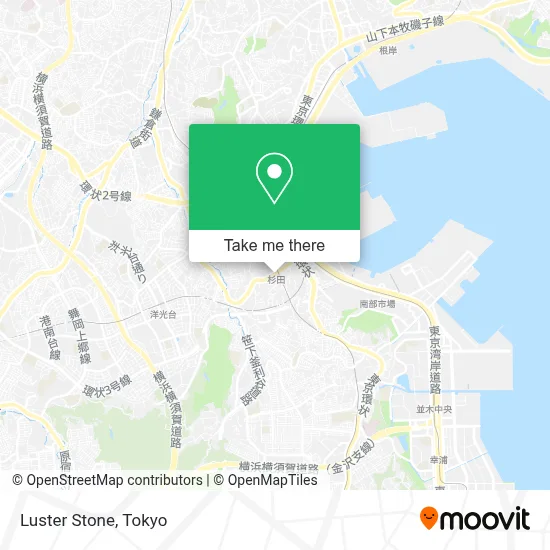 Luster Stone map