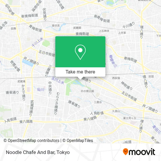 Noodle Chafe And Bar map