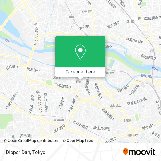 Dipper Dan map