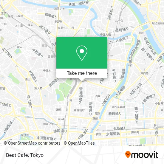 Beat Cafe map