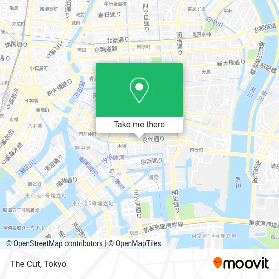 The Cut map