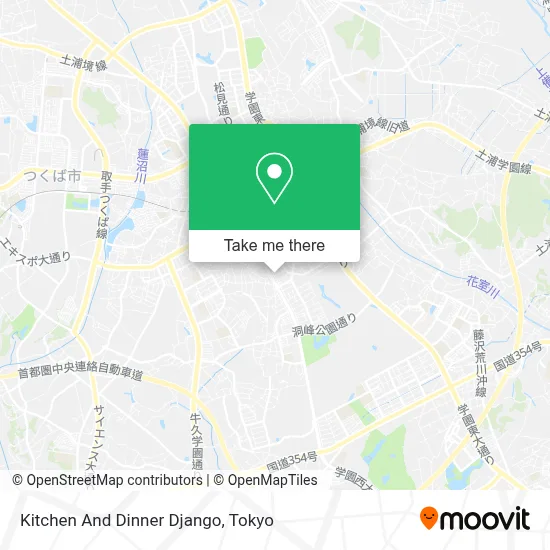 Kitchen And Dinner Django map