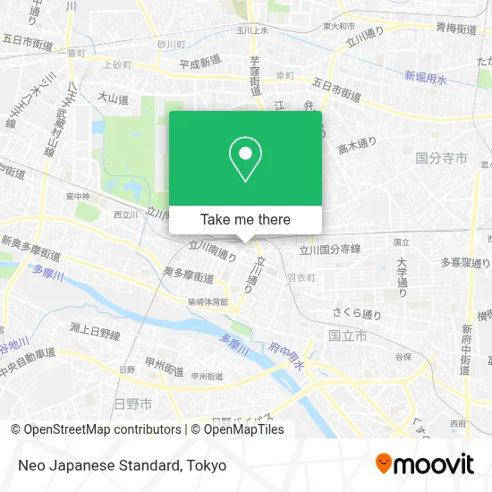 Neo Japanese Standard map
