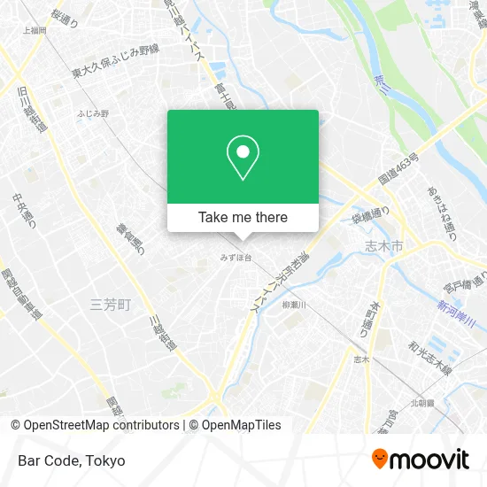 Bar Code map
