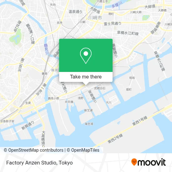 Factory Anzen Studio map