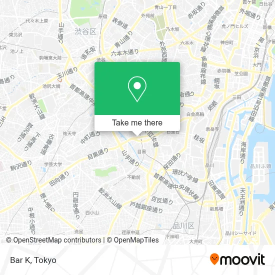 Bar K map