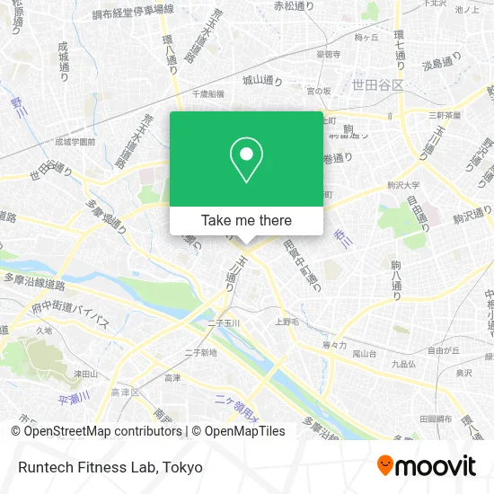 Runtech Fitness Lab map