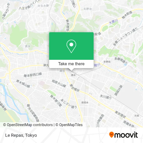 Le Repas map