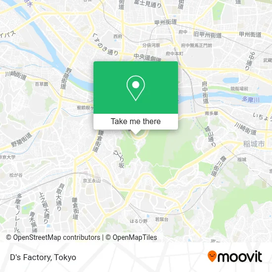 D's Factory map