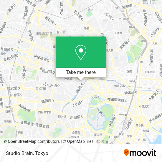 Studio Brain map
