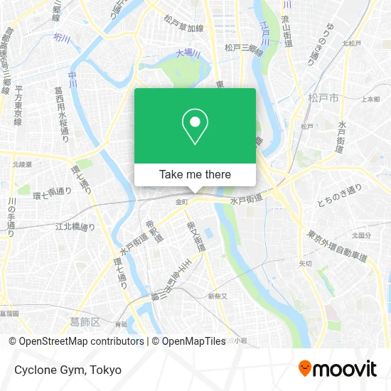 Cyclone Gym map