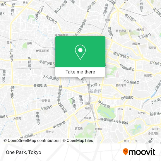 One Park map