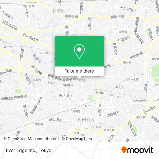Ever Edge Inc. map