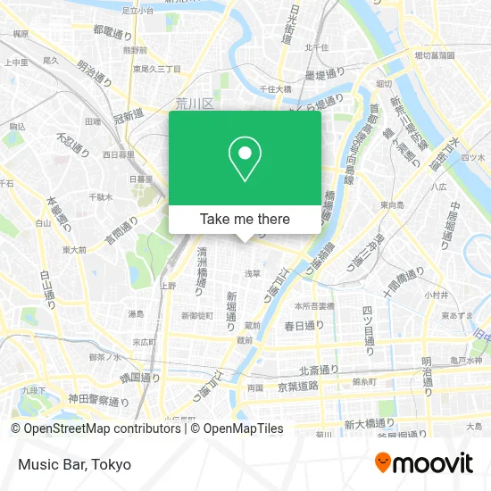 Music Bar map