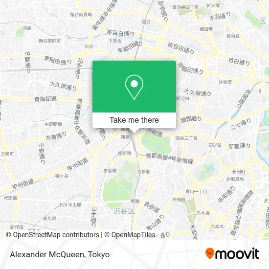 Alexander McQueen map