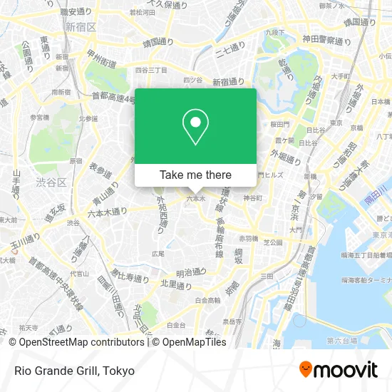 Rio Grande Grill map