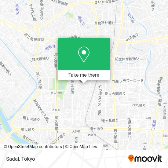 Sadal map