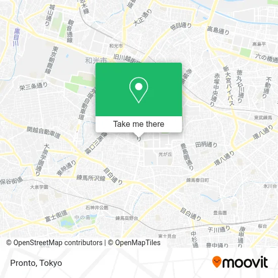 Pronto map