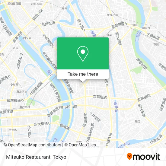 Mitsuko Restaurant map