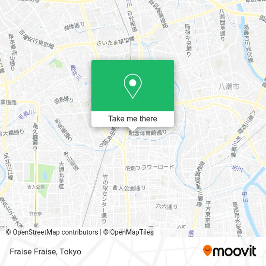 Fraise Fraise map