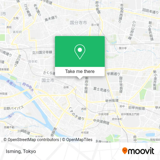 Isming map