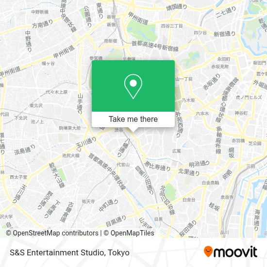 S&S Entertainment Studio map