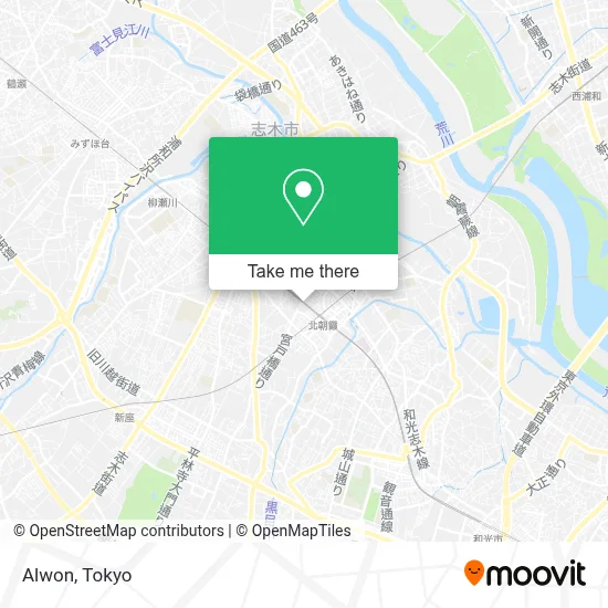 Alwon map