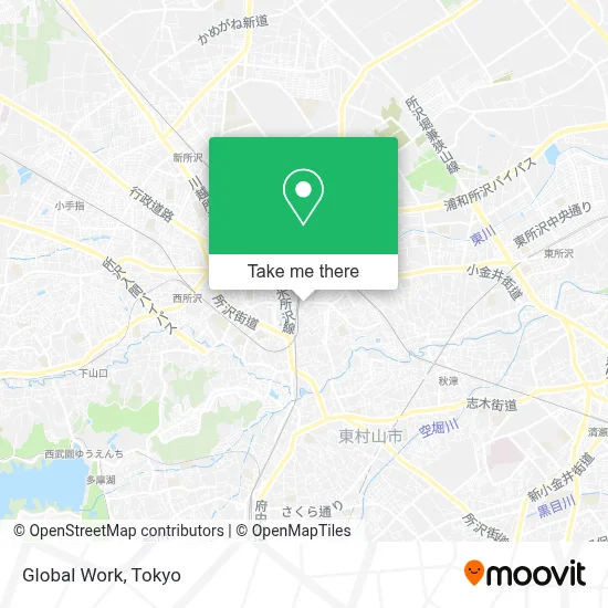 Global Work map