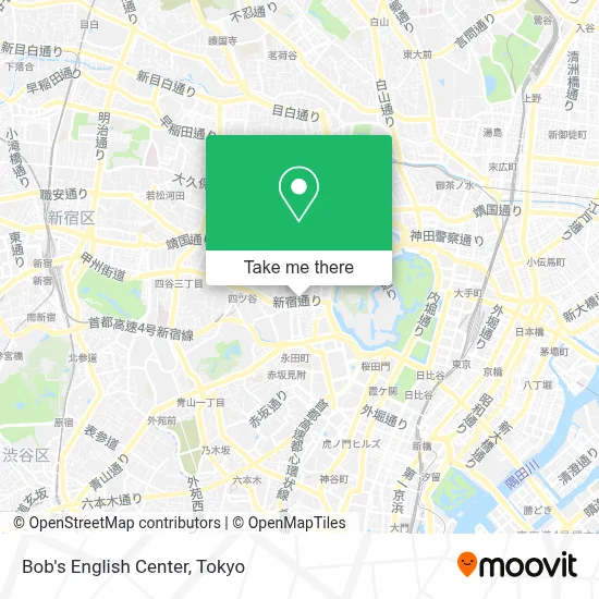 Bob's English Center map