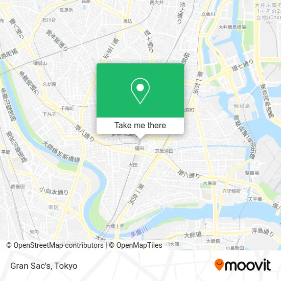 Gran Sac's map