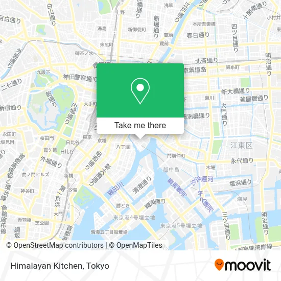Himalayan Kitchen map