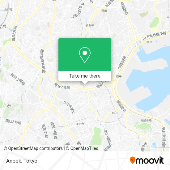 Anook map