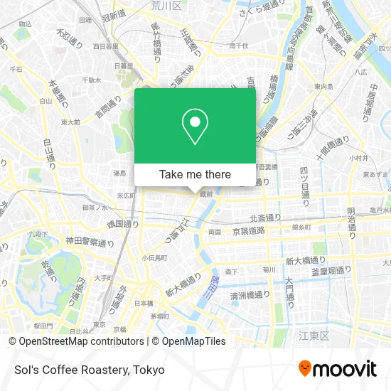 Sol's Coffee Roastery map