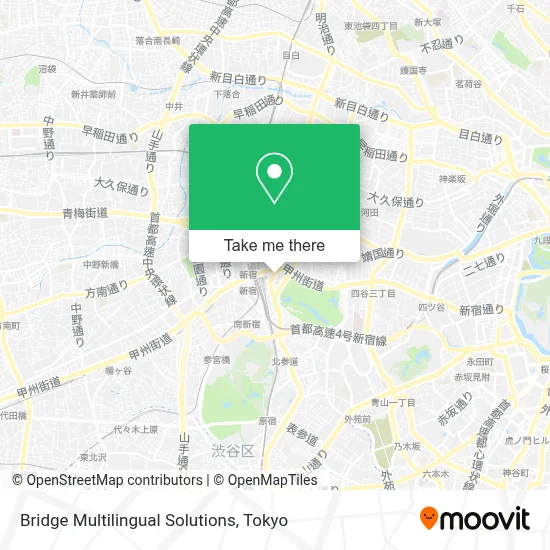 Bridge Multilingual Solutions map