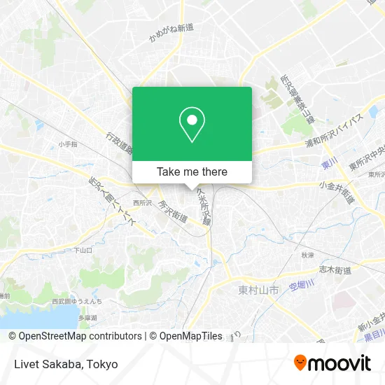 Livet Sakaba map