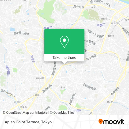 Apish Color Terrace map