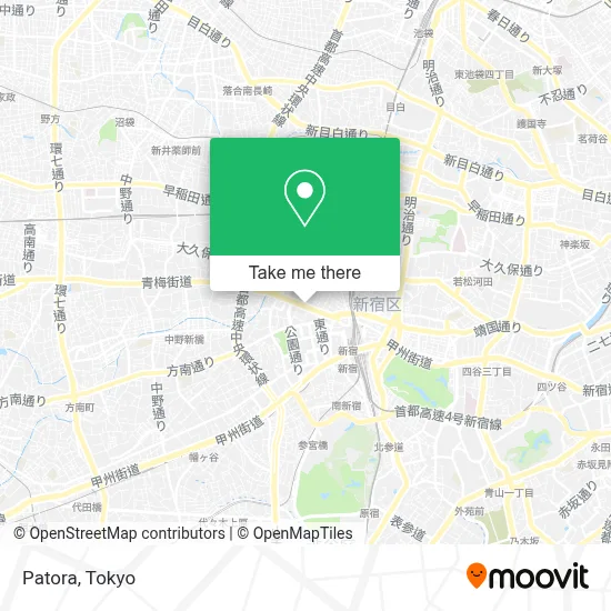Patora map