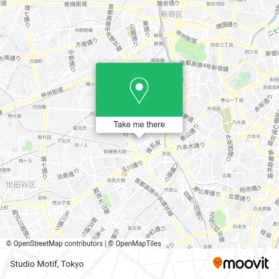 Studio Motif map