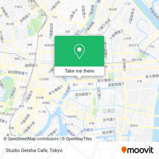Studio Geisha Cafe map