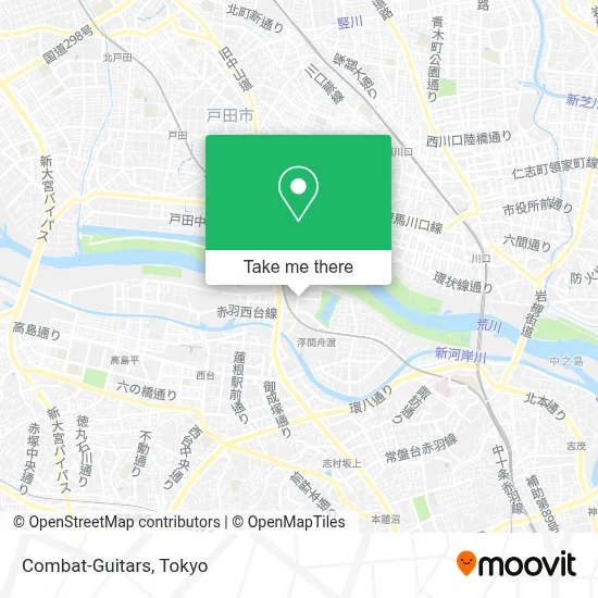 Combat-Guitars map