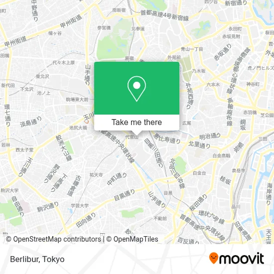 Berlibur map
