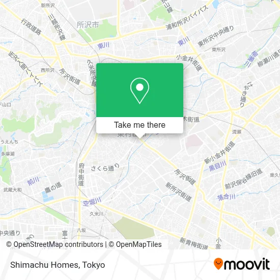 Shimachu Homes map