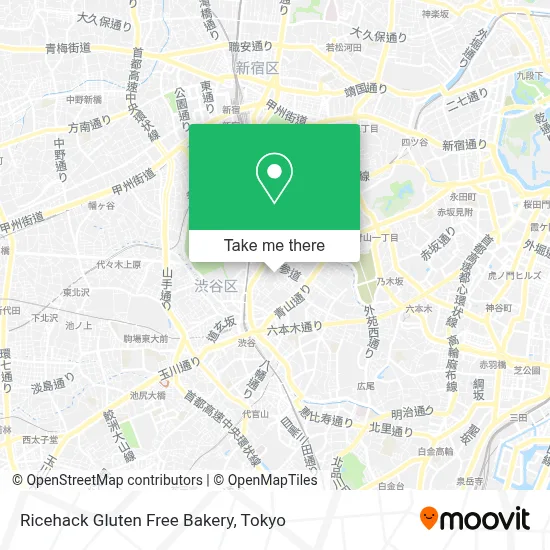 Ricehack Gluten Free Bakery map