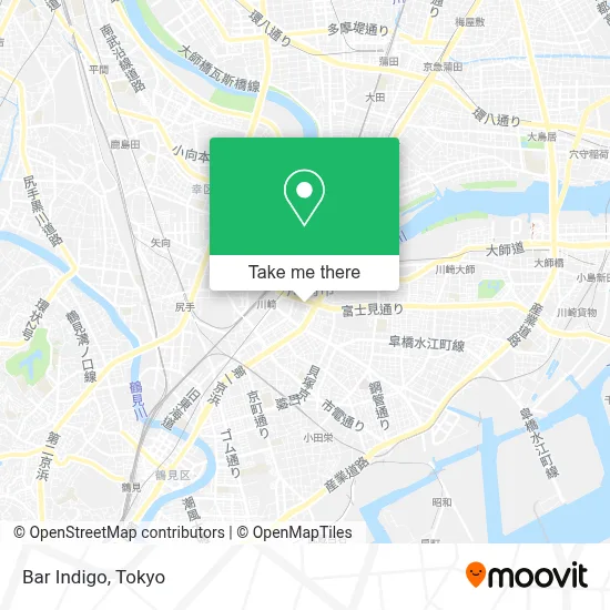 Bar Indigo map