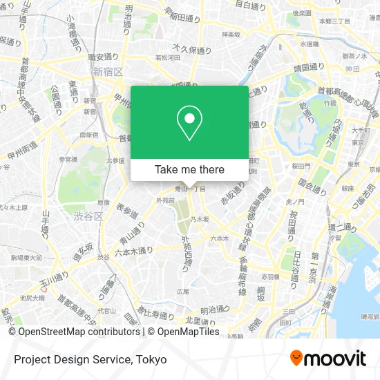 Project Design Service map