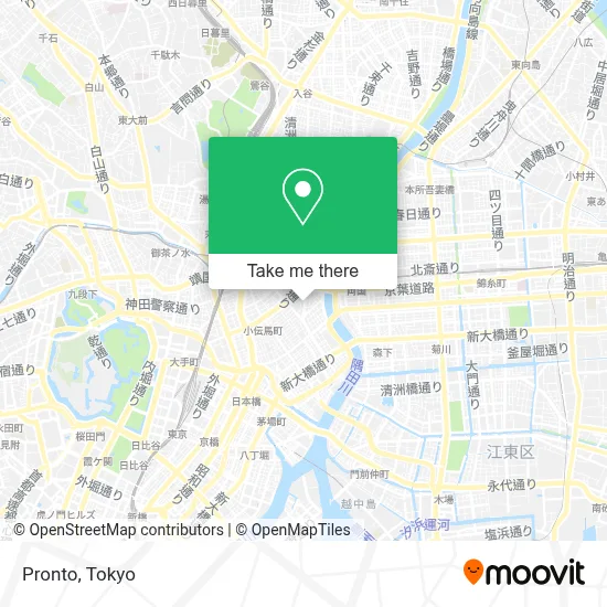 Pronto map